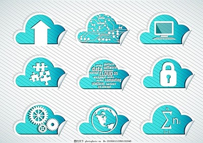 云端之眼 信息技術(shù)中的云系統(tǒng)圖標(biāo)設(shè)計(jì)藝術(shù)與功能